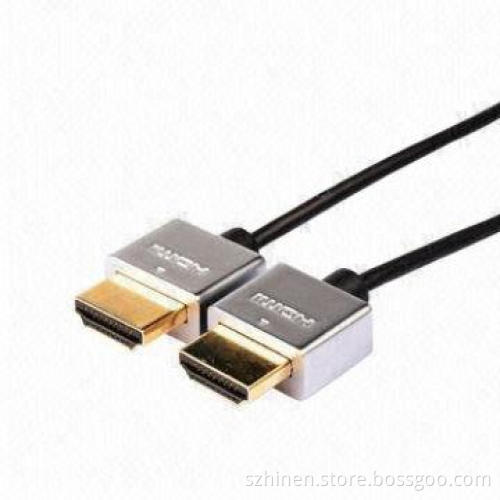Ultra slim HDMI cable, high speed, thinner and lighter
